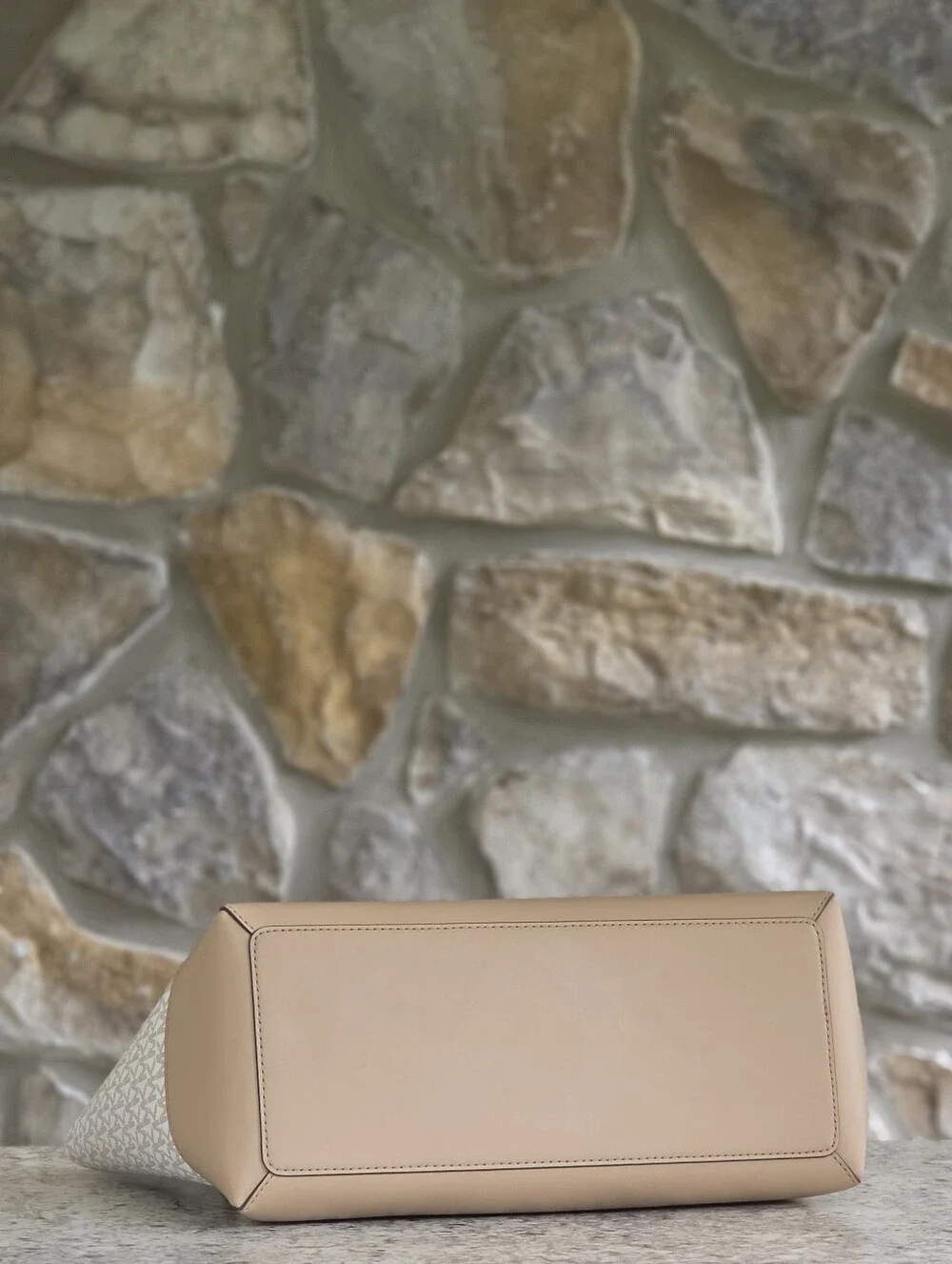Michael Kors Reed Logo Large Belted Tote Bag